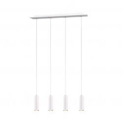 Marley - White 4 Light over Island Fitting Marley - White 4 Light over Island Fitting