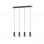 Marley - Matt Black 4 Light over Island Fitting Marley - Matt Black 4 Light over Island Fitting