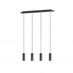 Marley - Matt Black 4 Light over Island Fitting Marley - Matt Black 4 Light over Island Fitting