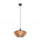 Trio-315900142 - Colino - Anthracite Pendant with Natural Wooden Slats