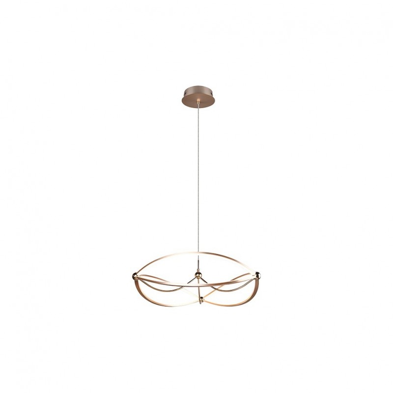 - Charivari - Matt Brass LED Pendant Trio-321210108 - Charivari - Matt Brass LED Pendant