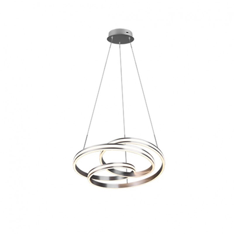 - Nuria - Matt Nickel CCT Pendant Trio-326210107 - Nuria - Matt Nickel CCT Pendant