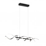 Sequence - Black & Brushed Aluminium CCT over Island Fitting Sequence - Black & Brushed Aluminium CCT over Island Fitting