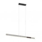 Helios - Brushed Aluminium & Matt Black CCT Linear Profile Helios - Brushed Aluminium & Matt Black CCT Linear Profile