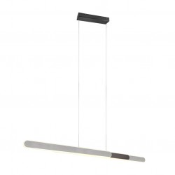 Helios - Brushed Aluminium & Matt Black CCT Linear Profile Helios - Brushed Aluminium & Matt Black CCT Linear Profile