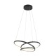 - Darvin - Matt Black CCT Pendant ∅ 64 cm Trio-349110132 - Darvin - Matt Black CCT Pendant ∅ 64 cm