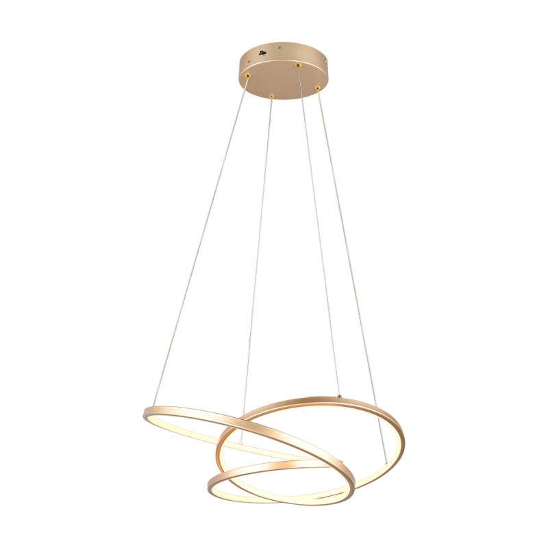 - Darvin - Matt Gold CCT Pendant ∅ 64 cm Trio-349110179 - Darvin - Matt Gold CCT Pendant ∅ 64 cm