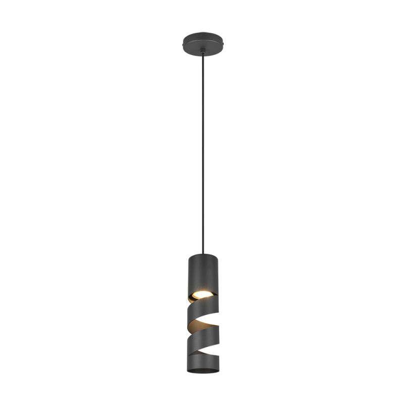 - Stream - Matt Black Pendant Trio-364000132 - Stream - Matt Black Pendant