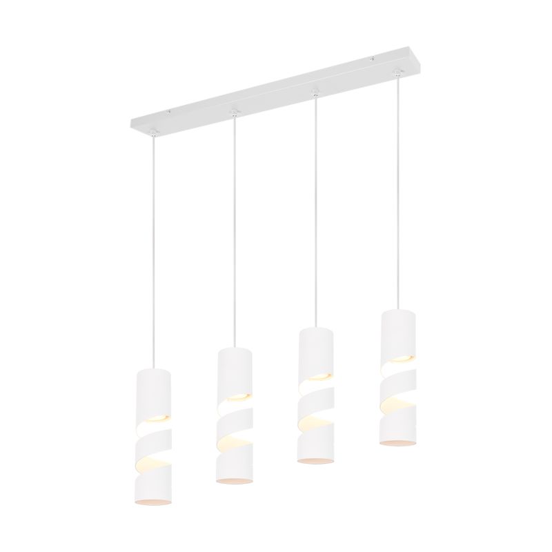 - Stream - Matt White 4 Light over Island Fitting Trio-364000431 - Stream - Matt White 4 Light over Island Fitting