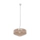 - Svea - Beige Pendant with Fawn Cotton Shade Trio-364700144 - Svea - Beige Pendant with Fawn Cotton Shade
