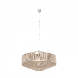 Svea - Beige Pendant with Fawn Cotton Shade Svea - Beige Pendant with Fawn Cotton Shade