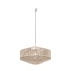 - Svea - Beige Pendant with Fawn Cotton Shade Trio-364790144 - Svea - Beige Pendant with Fawn Cotton Shade