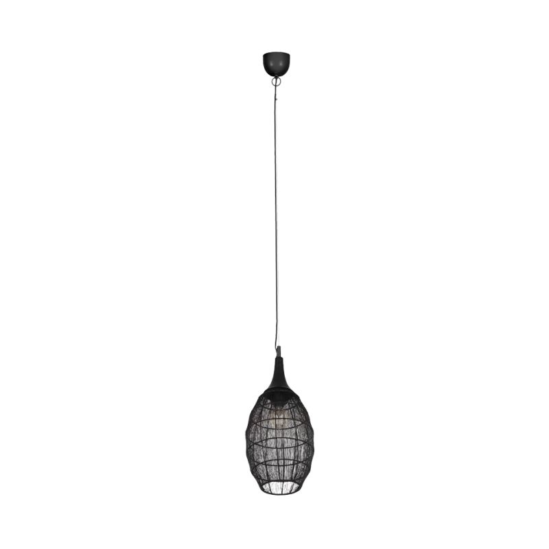 - Soraya - Matt Black Mesh Pendant ∅ 26 cm Trio-365420132 - Soraya - Matt Black Mesh Pendant ∅ 26 cm