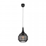 Soraya - Matt Black Mesh Pendant ∅ 26 cm Soraya - Matt Black Mesh Pendant ∅ 26 cm