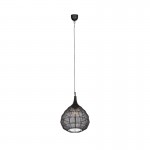 Soraya - Matt Black Mesh Pendant ∅ 42 cm Soraya - Matt Black Mesh Pendant ∅ 42 cm