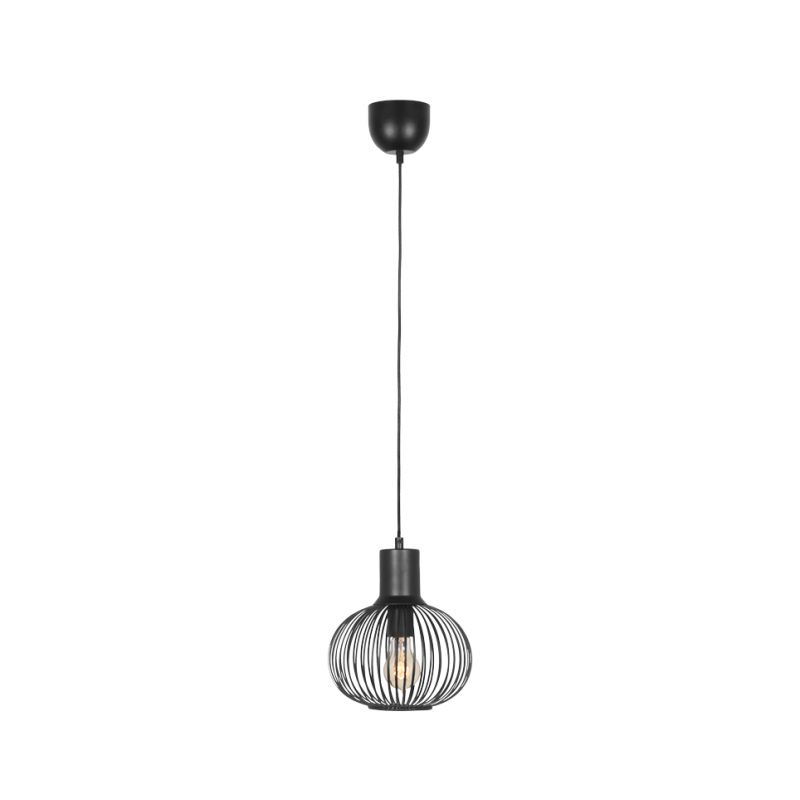 - Gila - Matt Black Pendant ∅ 23 cm Trio-365700132 - Gila - Matt Black Pendant ∅ 23 cm