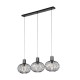 - Gila - Matt Black 3 Light over Island Fitting Trio-365700332 - Gila - Matt Black 3 Light over Island Fitting