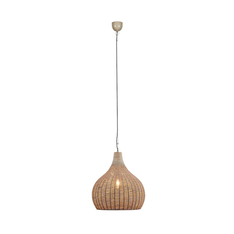 - Janne - Boho Pendant with Natural Jute Shade Trio-366700136 - Janne - Boho Pendant with Natural Jute Shade