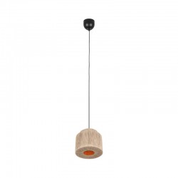 Smilla - Black Pendant with Natural Jute Smilla - Black Pendant with Natural Jute