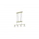 - Levisto - Matt Brass 4 Light over Island Fitting with Alabaster Glass Trio-371010408 - Levisto - Matt Brass 4 Light over Island Fitting with Alabaster Glass