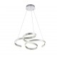 - Francis - Brushed Aluminium LED Pendant Trio-371310105 - Francis - Brushed Aluminium LED Pendant