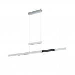 Trajan - Brushed Aluminium & Matt Black CCT Linear Profile Trajan - Brushed Aluminium & Matt Black CCT Linear Profile