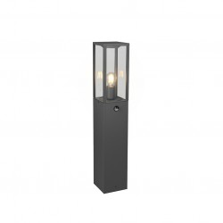 Garonne - Anthracite PIR Bollard with Clear Glass Garonne - Anthracite PIR Bollard with Clear Glass