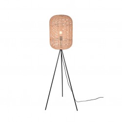 Runa - Black Tripod Floor Lamp with Brown Rope Runa - Black Tripod Floor Lamp with Brown Rope