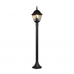 Livenza - Traditional Matt Black Post Livenza - Traditional Matt Black Post