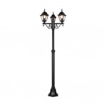 Livenza - Traditional Matt Black 3 Light Post Livenza - Traditional Matt Black 3 Light Post
