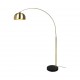 - Argentina - Matt Brass & Black Marble Floor Lamp Trio-411700108 - Argentina - Matt Brass & Black Marble Floor Lamp