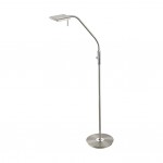 Bergamo - Matt Nickel LED Floor Lamp