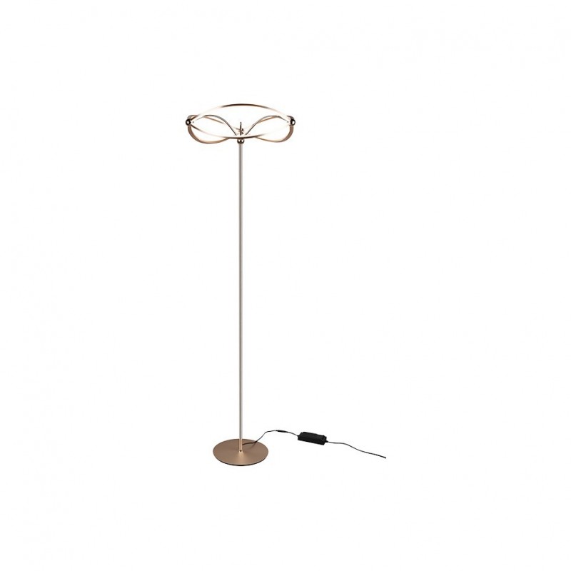 - Charivari - Matt Brass LED Floor Lamp Trio-421210108 - Charivari - Matt Brass LED Floor Lamp