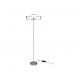 - Charivari - Matt Brass LED Floor Lamp Trio-421210108 - Charivari - Matt Brass LED Floor Lamp