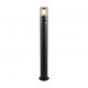 - Hoosic - Matt Black PIR Bollard with Smoked Diffuser Trio-422260132 - Hoosic - Matt Black PIR Bollard with Smoked Diffuser