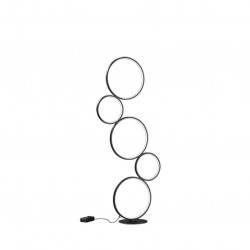 Rondo - Matt Black LED Floor Lamp Rondo - Matt Black LED Floor Lamp