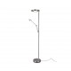 - Barrie - Matt Nickel Mother & Child CCT Floor Lamp Trio-424210307 - Barrie - Matt Nickel Mother & Child CCT Floor Lamp
