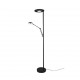 - Barrie - Matt Black Mother & Child CCT Floor Lamp Trio-424210332 - Barrie - Matt Black Mother & Child CCT Floor Lamp