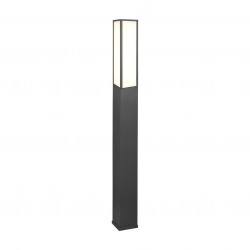 Fuerte - Anthracite LED Bollard with White Diffuser Fuerte - Anthracite LED Bollard with White Diffuser