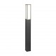 - Fuerte - Anthracite LED Bollard with White Diffuser Trio-426260142 - Fuerte - Anthracite LED Bollard with White Diffuser