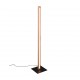 Trio-426410130 - Bellari - Wooden & Black LED Floor Lamp