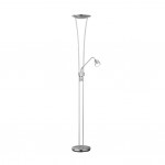 Arizona - Matt Nickel Mother & Child LED Floor Lamp