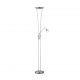 - Arizona - Matt Nickel Mother & Child LED Floor Lamp Trio-426410207 - Arizona - Matt Nickel Mother & Child LED Floor Lamp