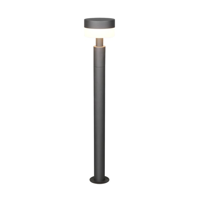 - Mackenzie - Anthracite Post with White Diffuser Trio-430561142 - Mackenzie - Anthracite Post with White Diffuser