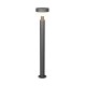 - Mackenzie - Anthracite Post with White Diffuser Trio-430561142 - Mackenzie - Anthracite Post with White Diffuser