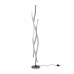 Blaze - Brushed Aluminium & Black CCT Floor Lamp Blaze - Brushed Aluminium & Black CCT Floor Lamp