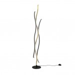 Blaze - Matt Brass & Black CCT Floor Lamp Blaze - Matt Brass & Black CCT Floor Lamp