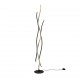 Trio-441210308 - Blaze - Matt Brass & Black CCT Floor Lamp