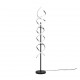 Trio-441810205 - Sequence - Black & Brushed Aluminium CCT Floor Lamp