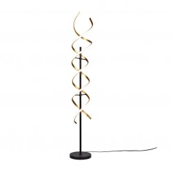 Sequence - Black & Matt Brass CCT Floor Lamp Sequence - Black & Matt Brass CCT Floor Lamp